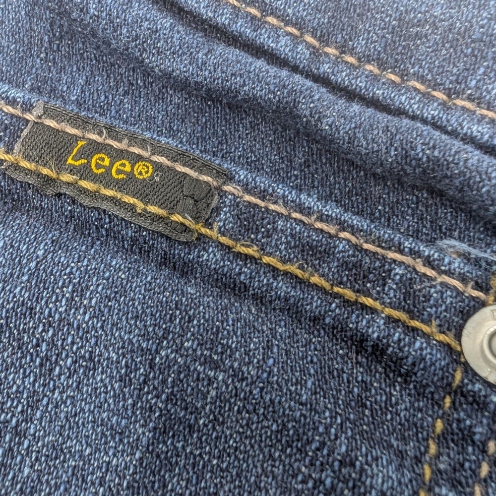 Lee Men's 38x32 Premium‎ Select Dark Wash Straight Leg Jeans - Picture 11 of 13